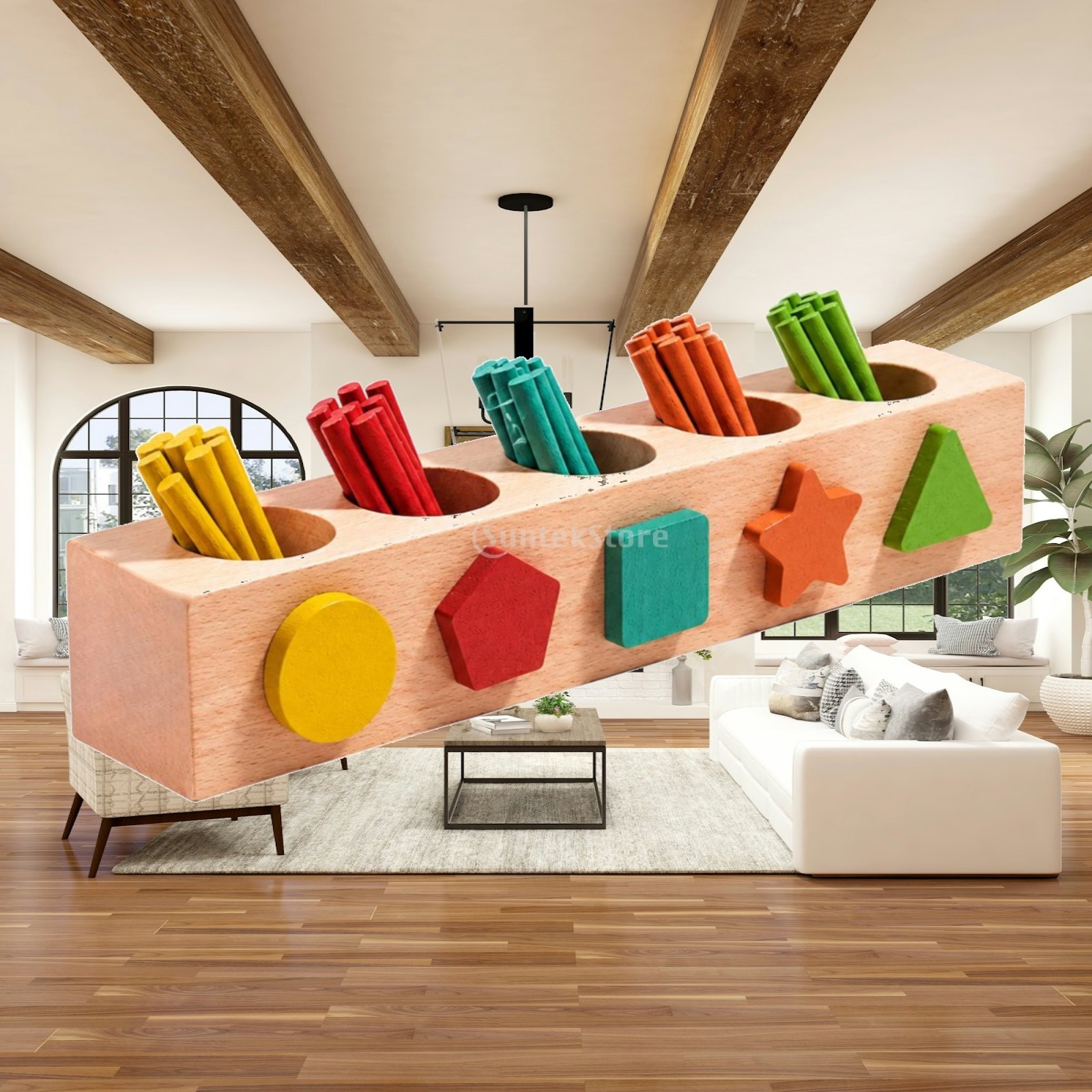 Wooden Weather Learning Toy fo - Kids Education Number recension och pris