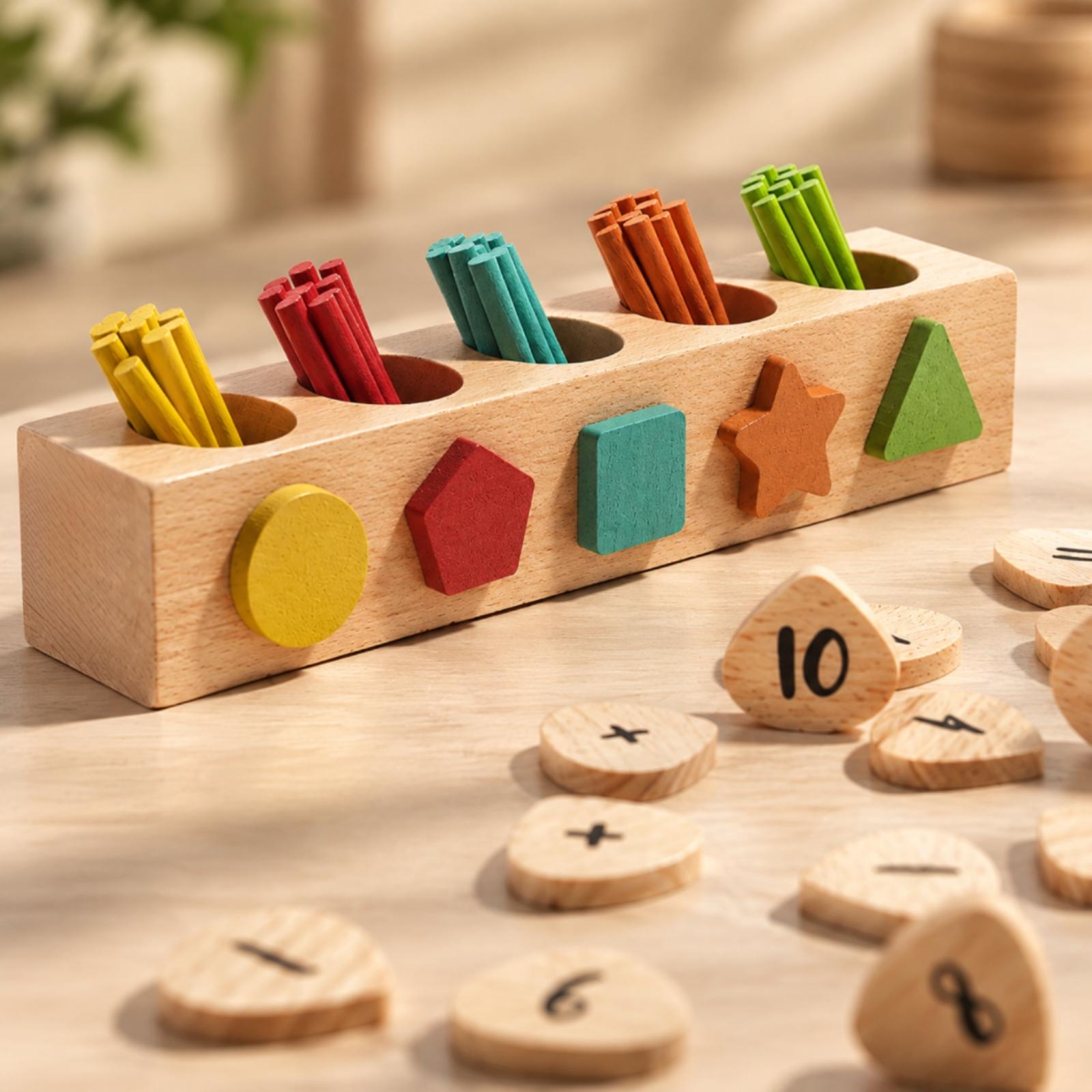 Wooden Weather Learning Toy fo - Kids Education Number recension och pris
