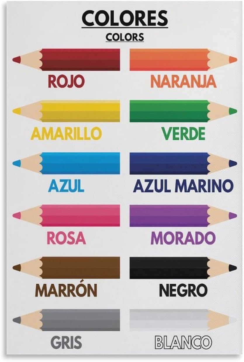 Color Names for Kids, Spanish  - Kids Education Name recension och pris